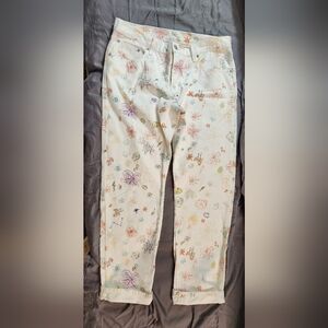 Levi's White Patterned‎ Leggings